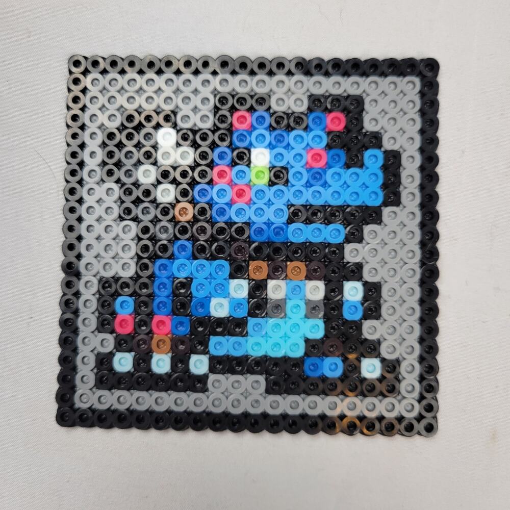 Allomon X 16Bit Digimon Digivice Perler Bead Pixel Art